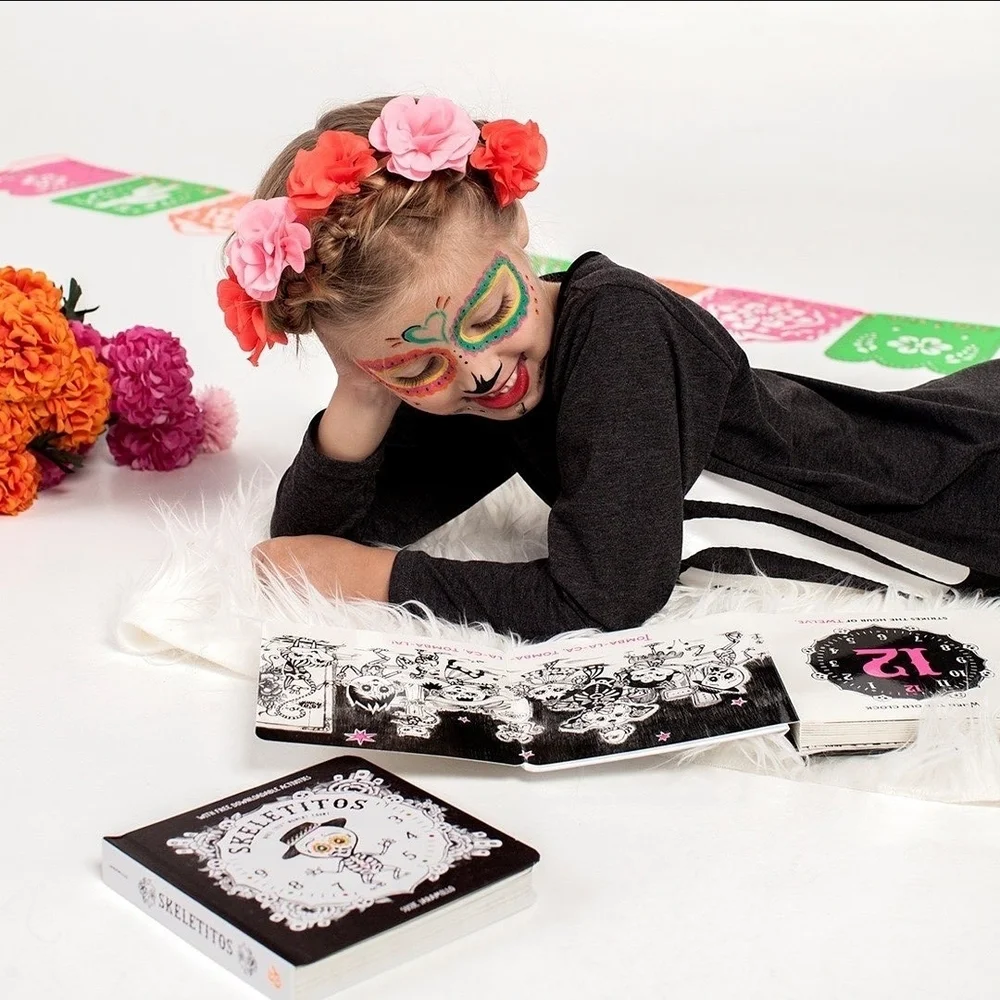 New Skeletitos Kids Learning Book - Black and White